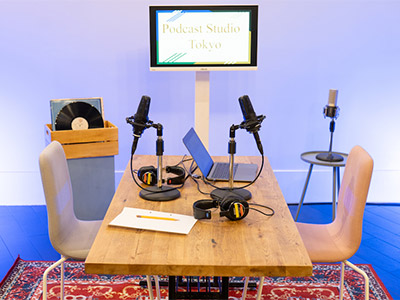 トーク番組の収録