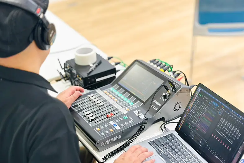 >Podcast event recording in Tokyo MUSICALD DOG SOUND